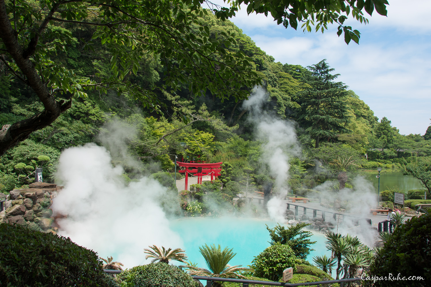 Umi Jigoku Hot Spring